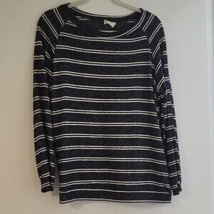 1.4.3. Story by Line Up Black and White Striped Sweater